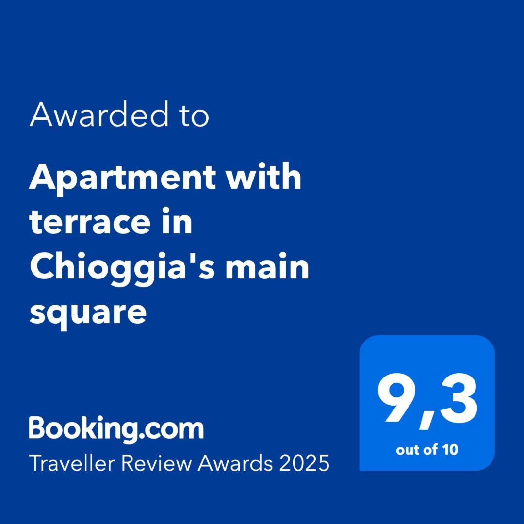 Apartment With Terrace In Chioggia'S Main Square Екстер'єр фото