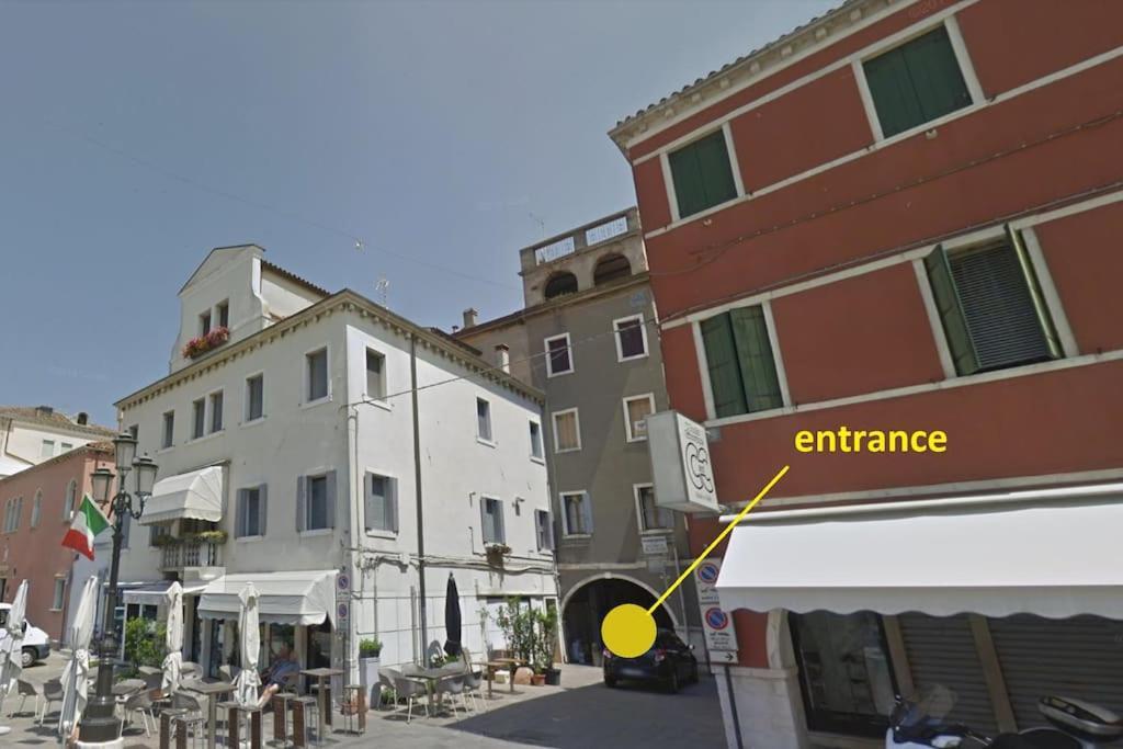 Apartment With Terrace In Chioggia'S Main Square Екстер'єр фото